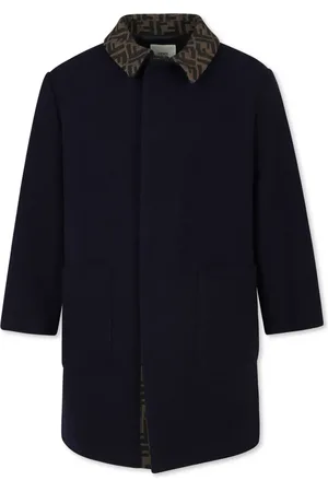 Fendi Cappotto con stampa FF