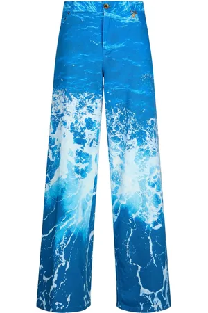 Roberto Cavalli Pantaloni con stampa grafica