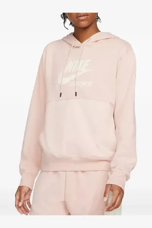 Nike Felpa con cappuccio Nsw Heritage "Light Pink"