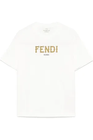 Fendi T-shirt con applicazione