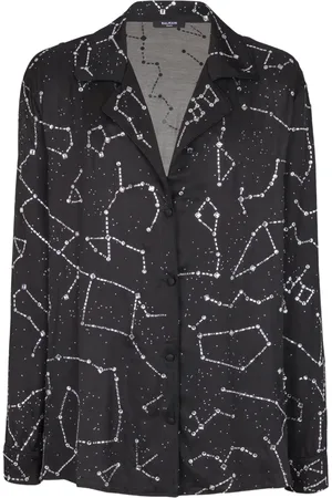 Balmain Felpa con motivo costellazione