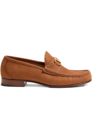 VALENTINO GARAVANI Mocassini VLOGO Signature in pelle scamosciata