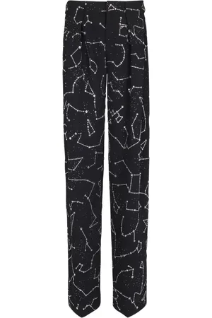 Balmain Pantaloni con ricamo