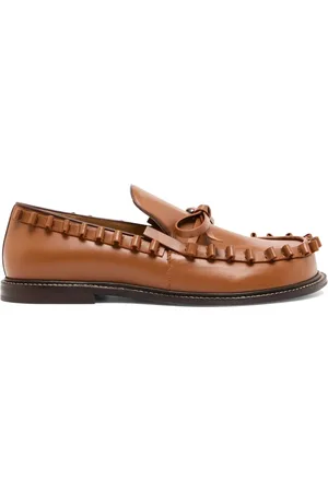 J.W.Anderson Mocassini in pelle con ruches