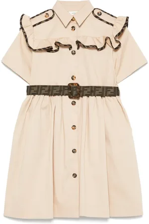 Fendi Abito in gabardine