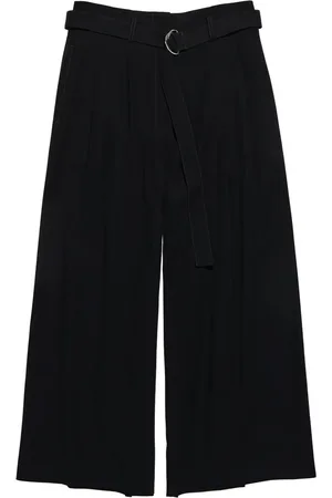 Bimba y Lola Pantaloni crop con cintura