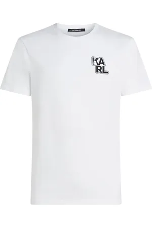 Karl Lagerfeld T-shirt in cotone biologico