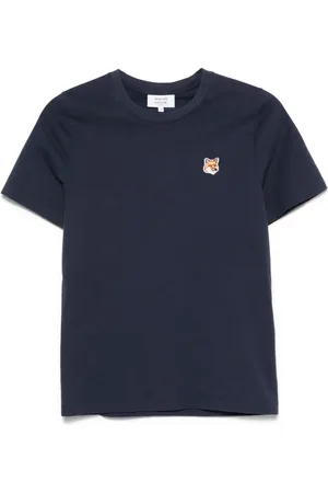 Maison Kitsuné T-shirt con applicazione Fox Head