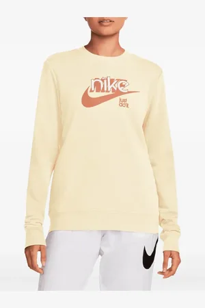 Nike Felpa Swoosh "Coconut Milk/Amber Brown/White"