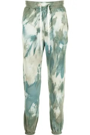 JOHN ELLIOTT Pantaloni sportivi con fantasia tie dye