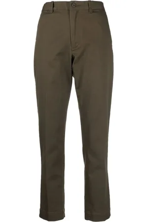Ralph Lauren Pantaloni slim a vita alta