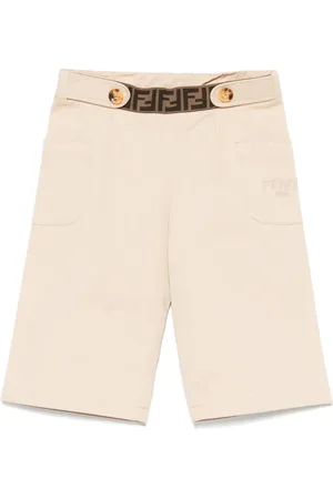 Fendi Pantaloni con ricamo