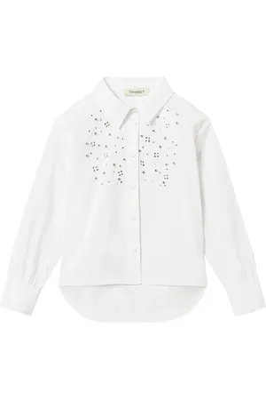 Twin-Set Camicia con cristalli