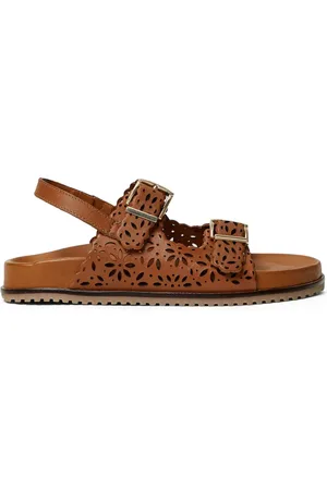 Twin-Set Sandali in pelle taglio laser