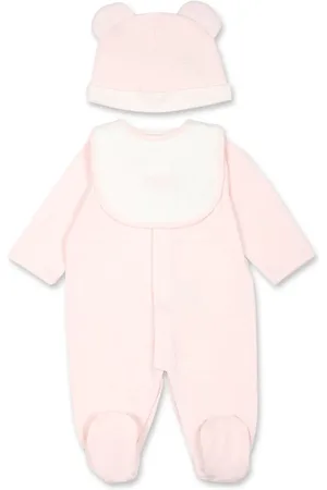 Fendi Set neonato con ricamo