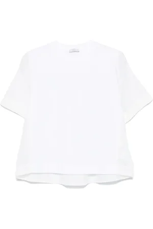 PESERICO SIGN T-shirt con design a inserti