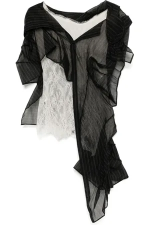 YOHJI YAMAMOTO Top asimmetrico
