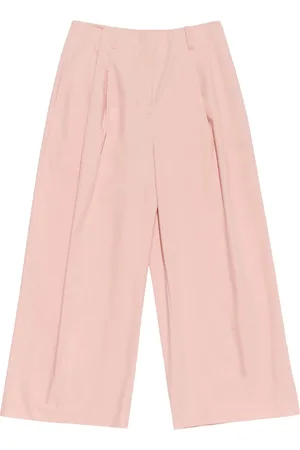 Bimba y Lola Pantaloni con punto smock