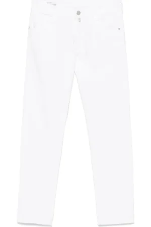 Incotex Pantaloni affusolati con applicazione
