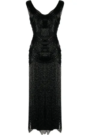 Zuhair Murad Abito lungo con frange