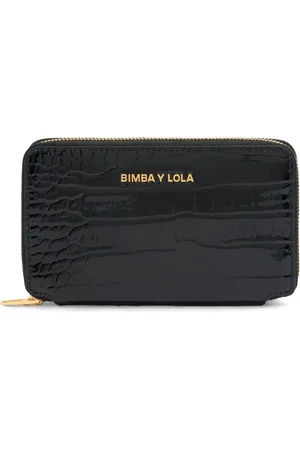 Bimba y Lola Portafoglio goffrato con zip