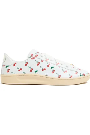 VALENTINO GARAVANI Sneakers con stampa ciliegie