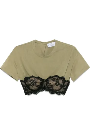 GIUSEPPE DI MORABITO T-shirt con dettaglio reggiseno