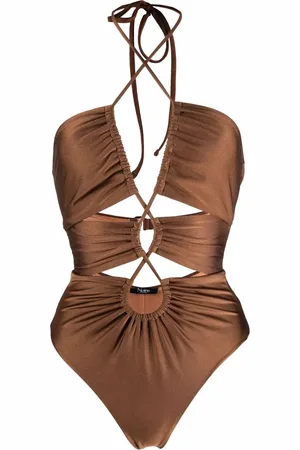 Noire Swimwear Costume intero con dettagli cut-out