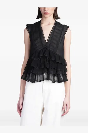 ALICE+OLIVIA Blusa con ruches