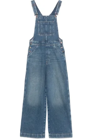 7 for all Mankind Salopette a gamba ampia