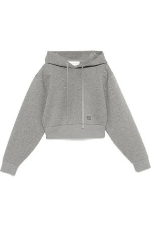 Victoria Beckham Felpa con cappuccio crop