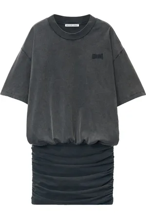 Alexander Wang Abito modello T-shirt con ruches