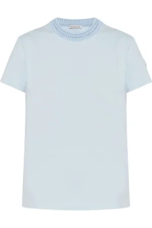Moncler T-shirt con dettaglio a contrasto
