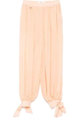 Chloé Pantaloni in seta