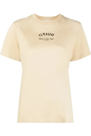 Ganni T-shirt con stampa