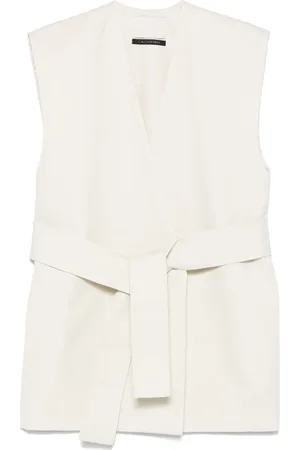 Calcaterra Gilet con cintura