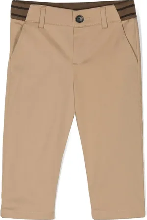 Fendi Pantaloni dritti con stampa FF