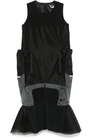 JUNYA WATANABE Abito midi con design a inserti