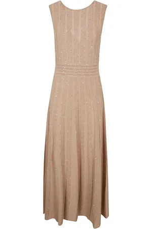 D.EXTERIOR Abito midi con paillettes