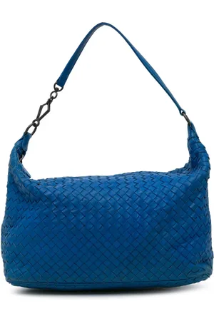 Bottega Veneta Borsa a spalla in nappa con motivo Intrecciato 2012-2024