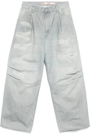 PDF Jeans con cuciture a contrasto