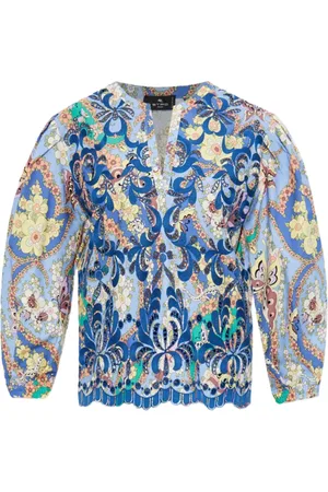 Etro Blusa con stampa paisley