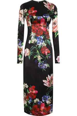 Dolce & Gabbana Abito midi a fiori