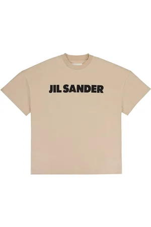Jil Sander T-shirt "Dark Sand" con logo