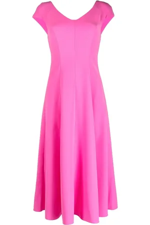 Emporio Armani Abito midi con dettaglio cut-out