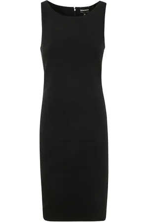 Emporio Armani Abito midi in jersey Ottoman