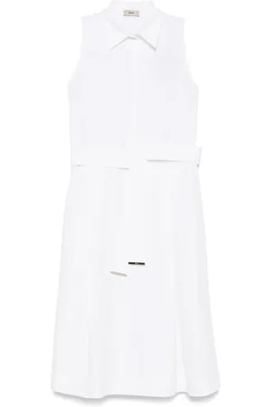HERNO Abito midi con cintura