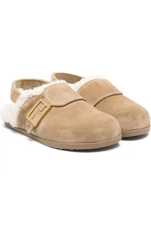 Fendi Mules in pelle scamosciata