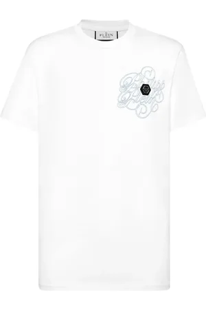 Philipp Plein T-shirt con stampa Plein Coursive