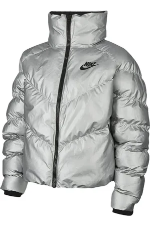Nike Giacca Sportswear Synthetic Fill Shine "Silver/Black"